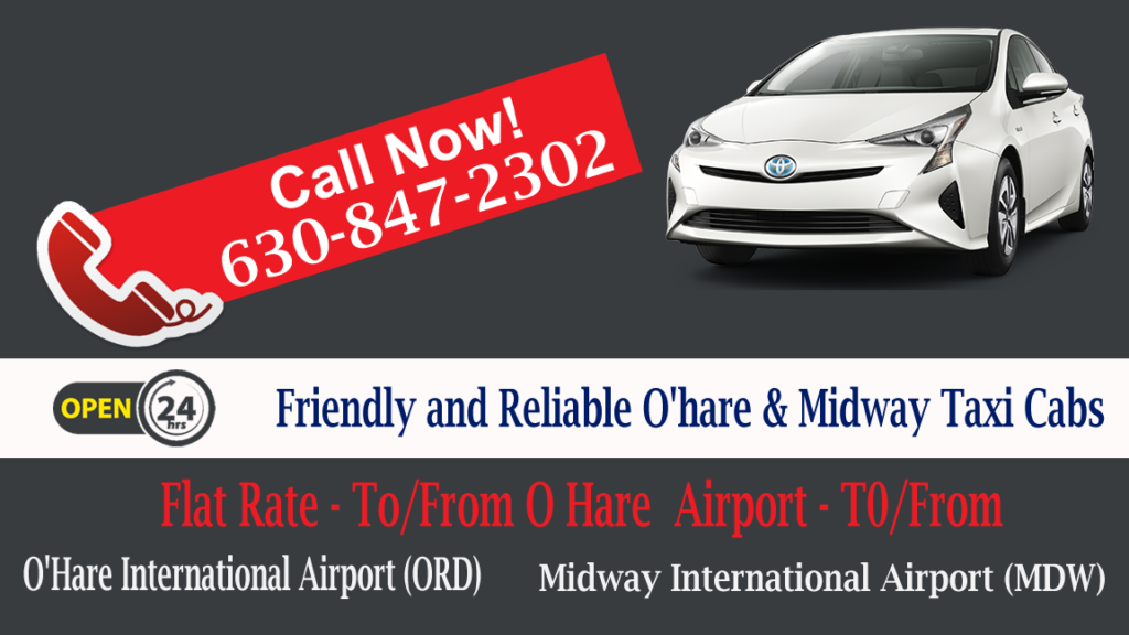 Hampshire Taxi Service To/From O’Hare/Midway Airport